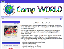 Tablet Screenshot of campworld.findlaycityschools.org