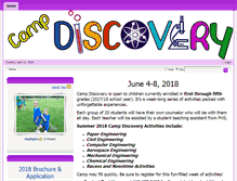 Tablet Screenshot of campdiscovery.findlaycityschools.org